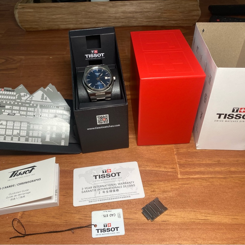 Tissot PRX 80 Watch - full kit